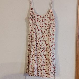 Lulu's Rose Skater Dress